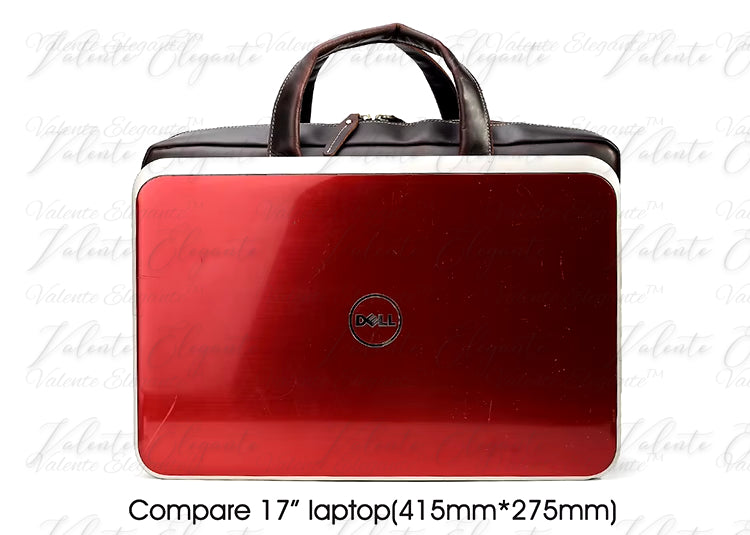 Laptop veske av lær Valente Elegante® - Valente Elegante Leather