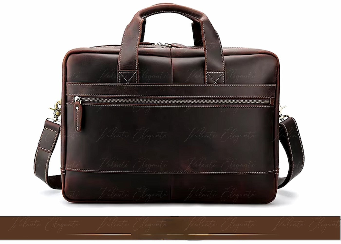 Dokument- og PC-veske av lær Valente Elegante® - Valente Elegante Leather