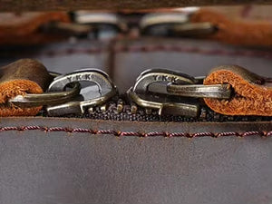 Ryggsekk av lær Valente Elegante