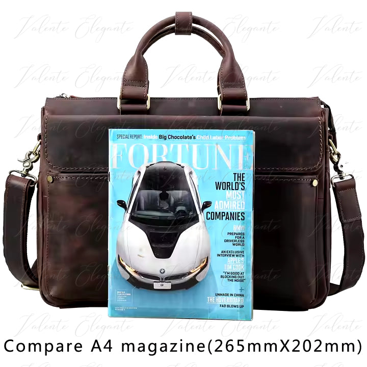 Laptop veske av lær Valente Elegante® - Valente Elegante Leather