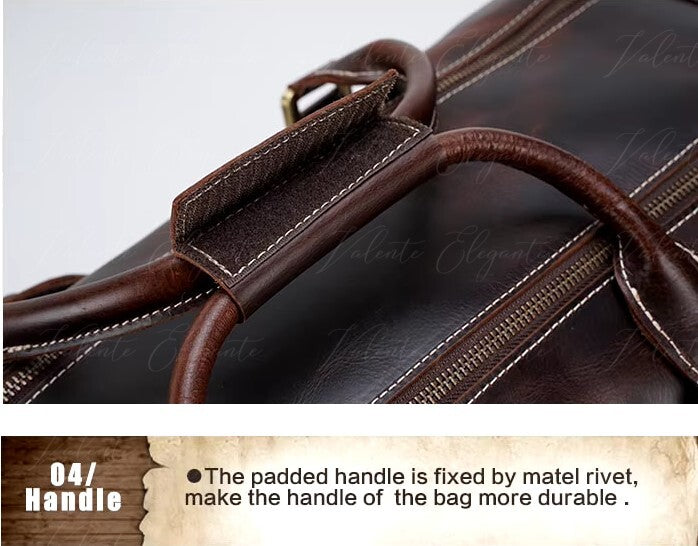 Reiseveske av lær Valente Elegante® - Valente Elegante Leather