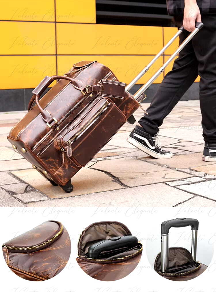 Reiseveske av lær Valente Elegante® - Valente Elegante Leather