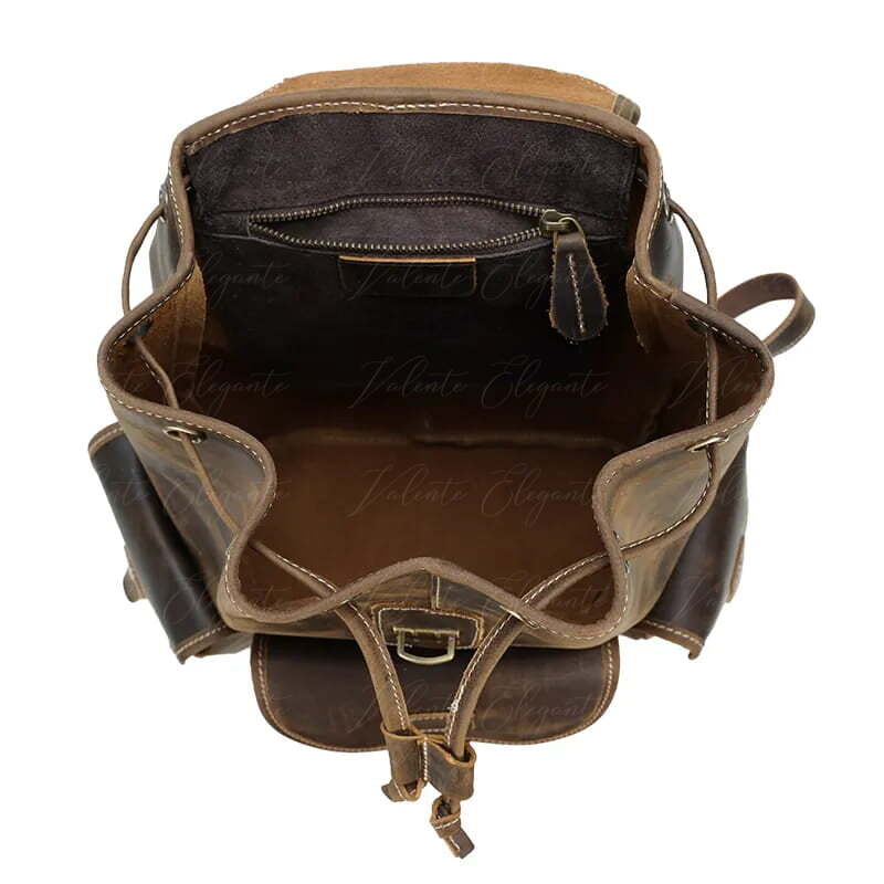 Ryggsekk av lær Valente Elegante® - Valente Elegante Leather