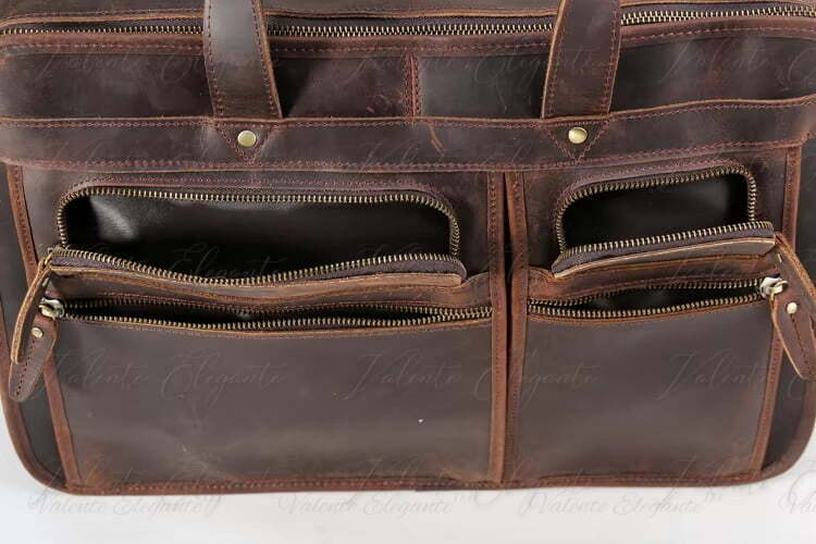 Dokument- og PC-veske av lær Valente Elegante® - Valente Elegante Leather