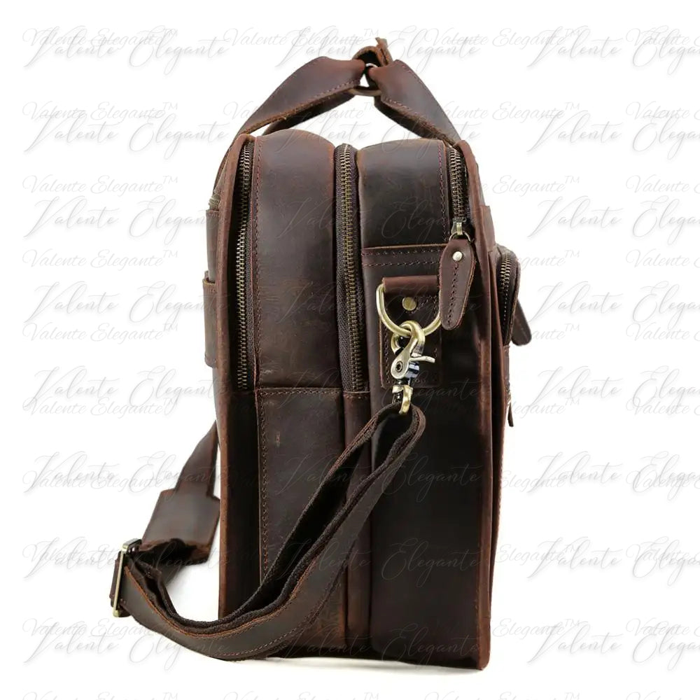 Dokument- og PC-veske av lær Valente Elegante® - Valente Elegante Leather