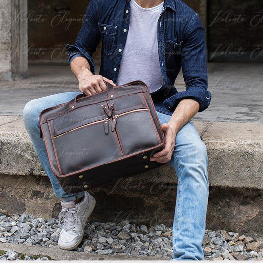 Dokument- og PC-veske av lær Valente Elegante® - Valente Elegante Leather