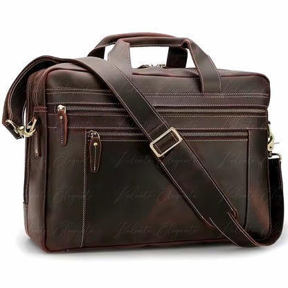 Dokument- og PC-veske av lær Valente Elegante® - Valente Elegante Leather