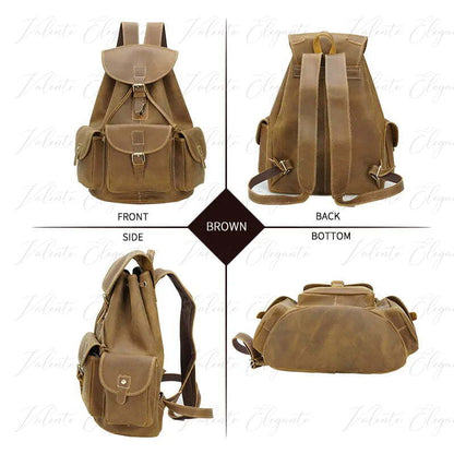 Ryggsekk av lær Valente Elegante® - Valente Elegante Leather