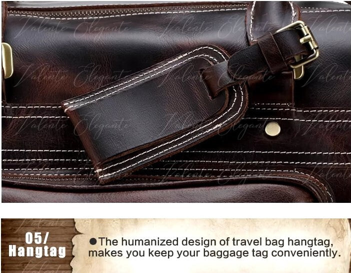 Reiseveske av lær Valente Elegante® - Valente Elegante Leather