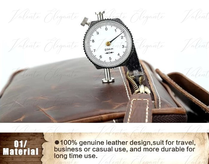 Reiseveske av lær Valente Elegante® - Valente Elegante Leather