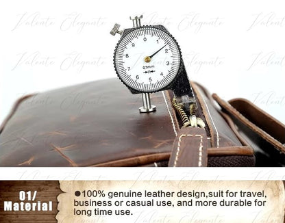 Reiseveske av lær Valente Elegante® - Valente Elegante Leather