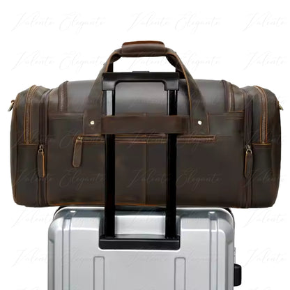 Reiseveske av lær Valente Elegante 6680