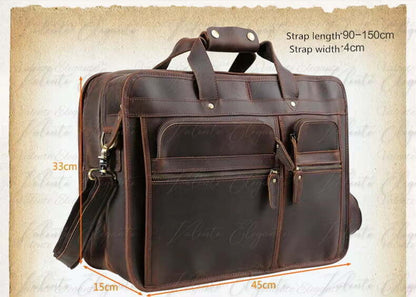 Dokument- og PC-veske av lær Valente Elegante® - Valente Elegante Leather