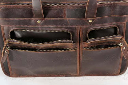 Dokument- og PC-veske av lær Valente Elegante® - Valente Elegante Leather