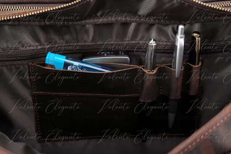 Dokument- og PC-veske av lær Valente Elegante® - Valente Elegante Leather