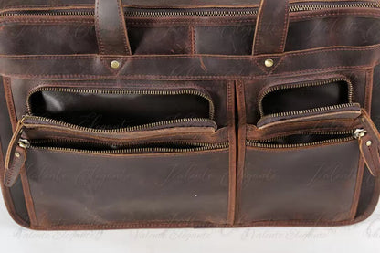 Dokument- og PC-veske av lær Valente Elegante® - Valente Elegante Leather